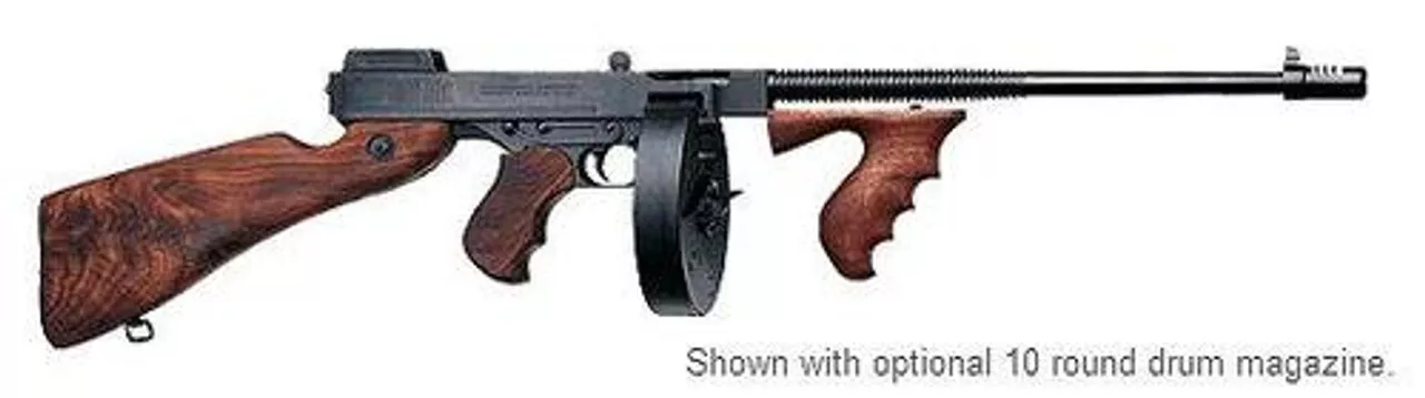 Thompson Model 1927A1 Deluxe 45 ACP, Deluxe Rifle, Walnut Stock, Alloy Receiver