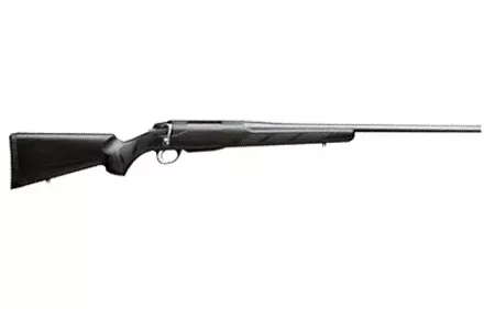 Tikka JRTXB31922MT T3 Lite Full Size 6.5 PRC 3+1 22″ Stainless Threaded Barrel, Drilled & Tapped Stainless Steel Receiver, Fixed Black Synthetic Stock, Right Hand