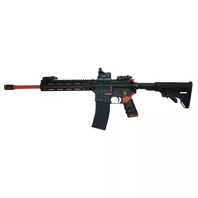 Tippmann M4-22 Redline Semi-Automatic Rifle .22 LR 16" Barrel Red Accents (Includes Hawke Reflex Sight)