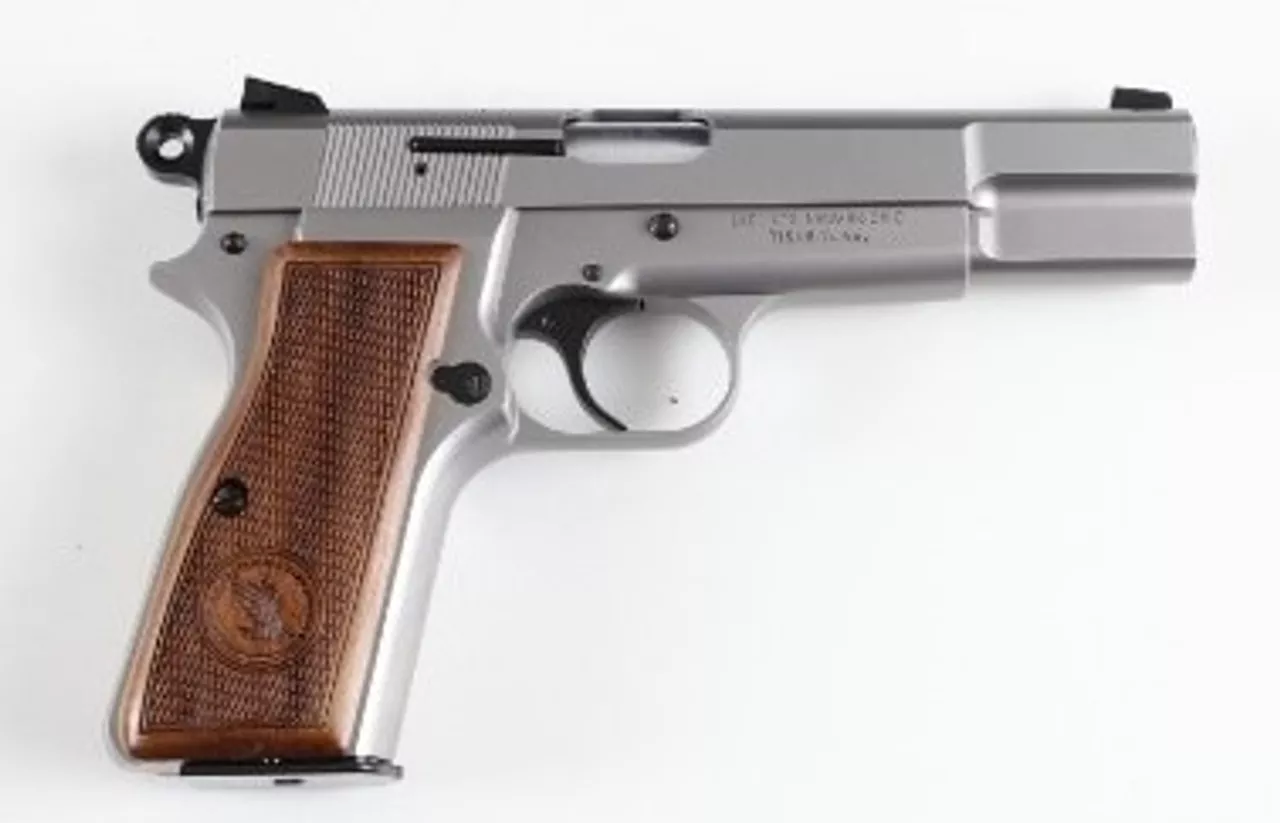 Tisas Regent BR9-S 9mm 4.6″ Barrel Stainless Steel Finsh Hi-Power Clone 13rd Mag