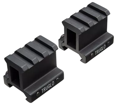 Truglo 2-Piece Picatinny Riser 1 Inch Rise