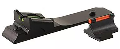 TRUGLO Lever Action Sight Set Winchester 94 Rifle with Ramped Front Sight (Except Carbine), Henry Golden Boy 22 LR Steel Fiber Optic Green