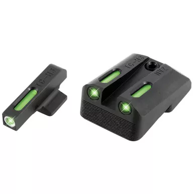 Truglo TFX Tritium/Fiber-Optic Sight Set Novak LoMount 1911