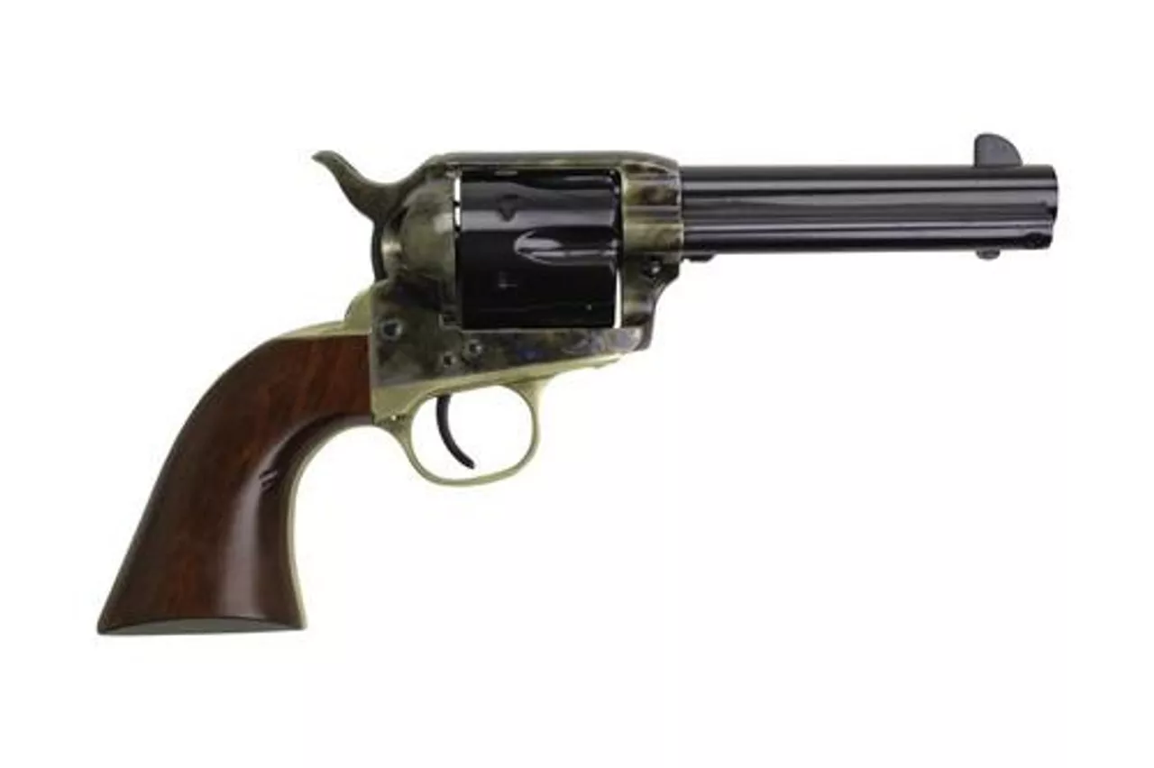 Uberti 1873 Cattleman II New Model, .45 Colt, 4.75″, Brass