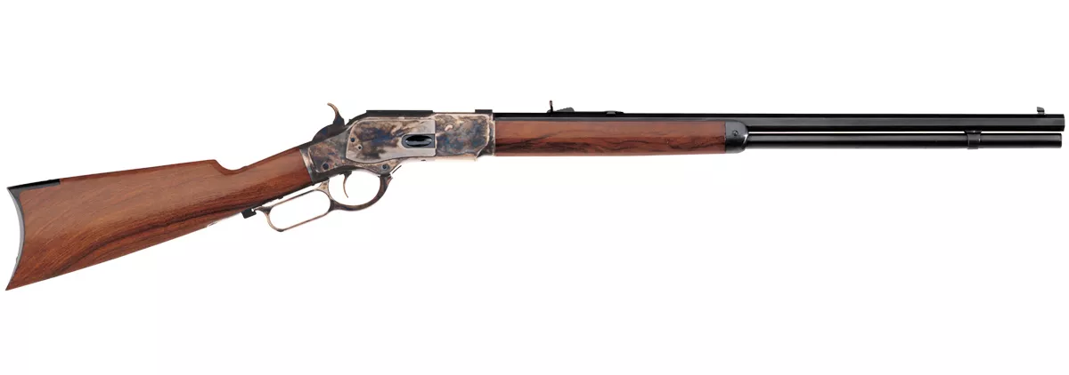 Uberti 1873 Sporting 45LC Rifle Case Harding Frame, 24″ Barrel