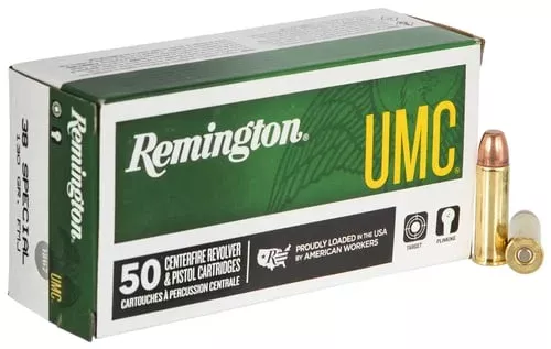 UMC, 38 Special, 130 grain, Metal Case,50/box