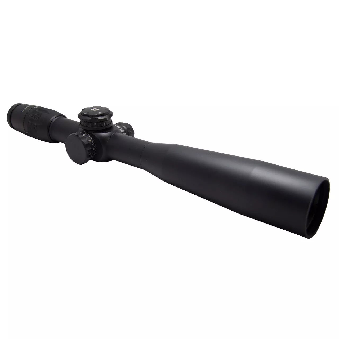 US Optics B-25 Scope, 5-25x52mm, 34mm, Digital Red FFP HORUS H37 Reticle, 100 Click Elevation Knob