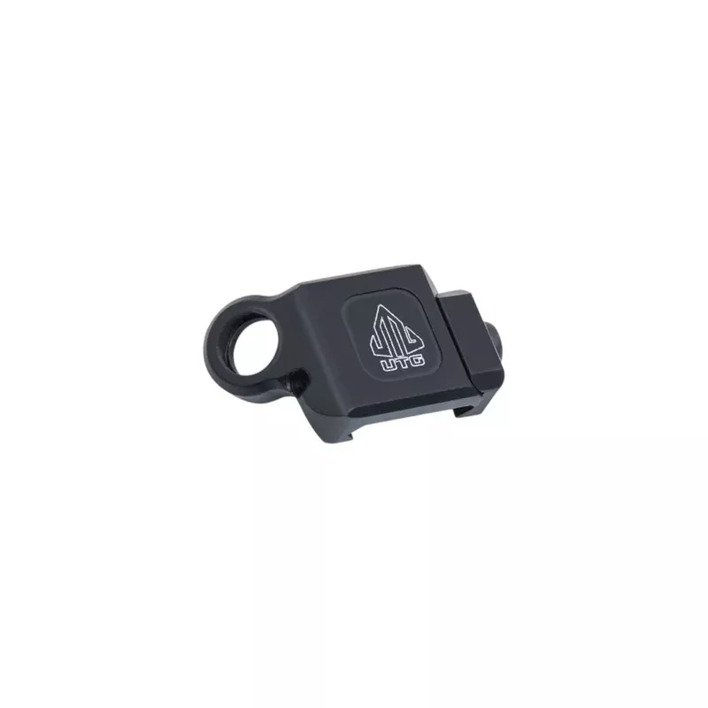 UTG Angled QD Sling Swivel Adaptor, Picatinny, 45 Degree Offset