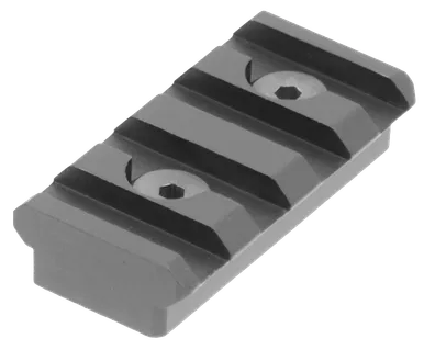 UTG Pro 4-Slot KeyMod Picatinny Rail Section Black