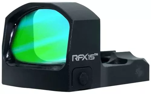 Viridian 981-0019 RFX 15 Black 1x 17x24mm Green Dot Reticle Multi Platforms Shield Footprint