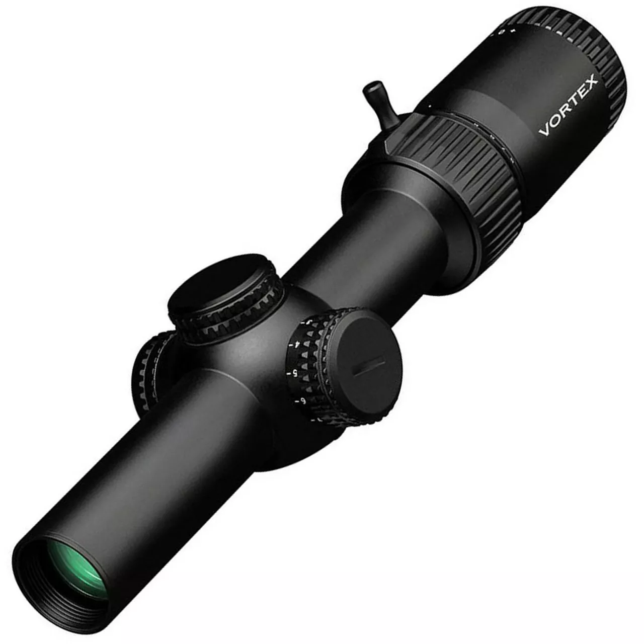 Vortex Optics Strike Eagle Rifle Scope 30mm Tube 1-8x 24mm Illuminated EBR-8 MOA Reticle Matte