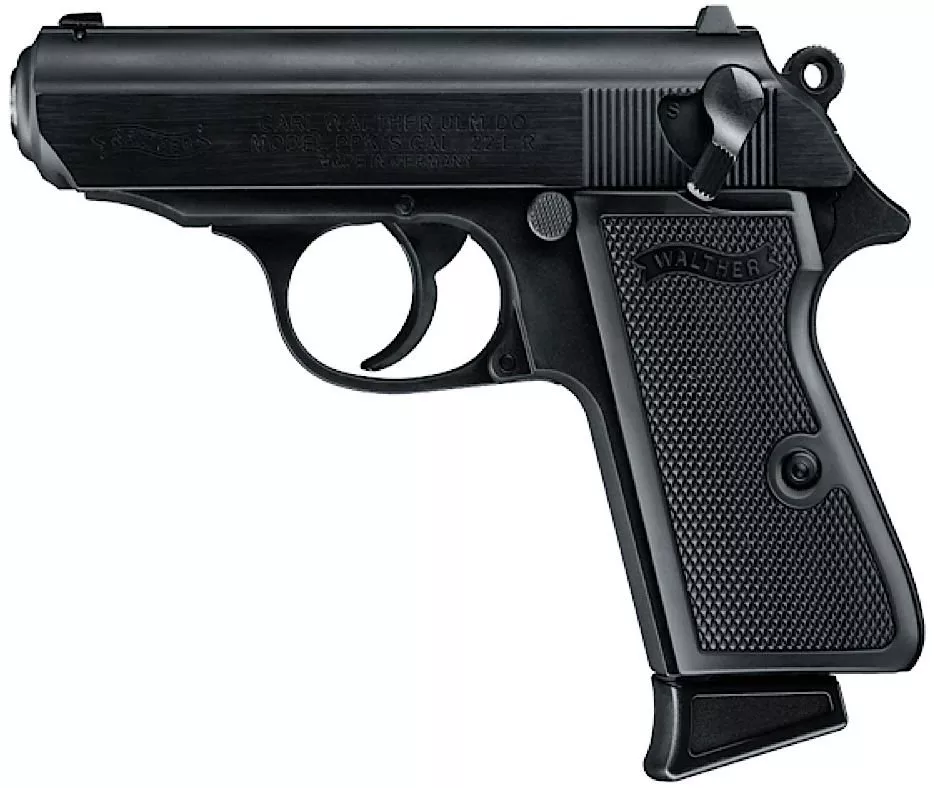 Walther Arms PPK/S .22 LR 3.35″ Threaded Barrel 10+1 Black Synt