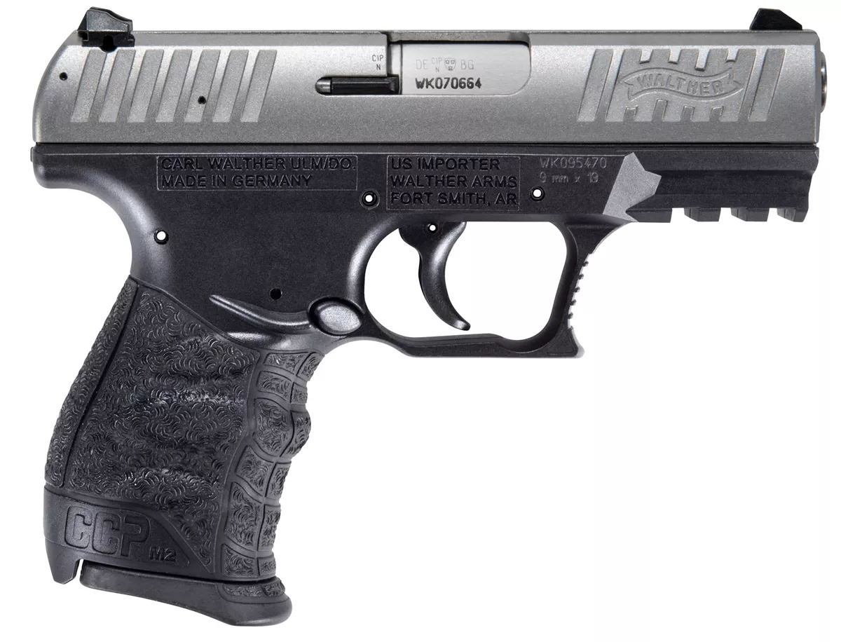 Walther CCP M2 380 ACP Pistol, Stainless Slide