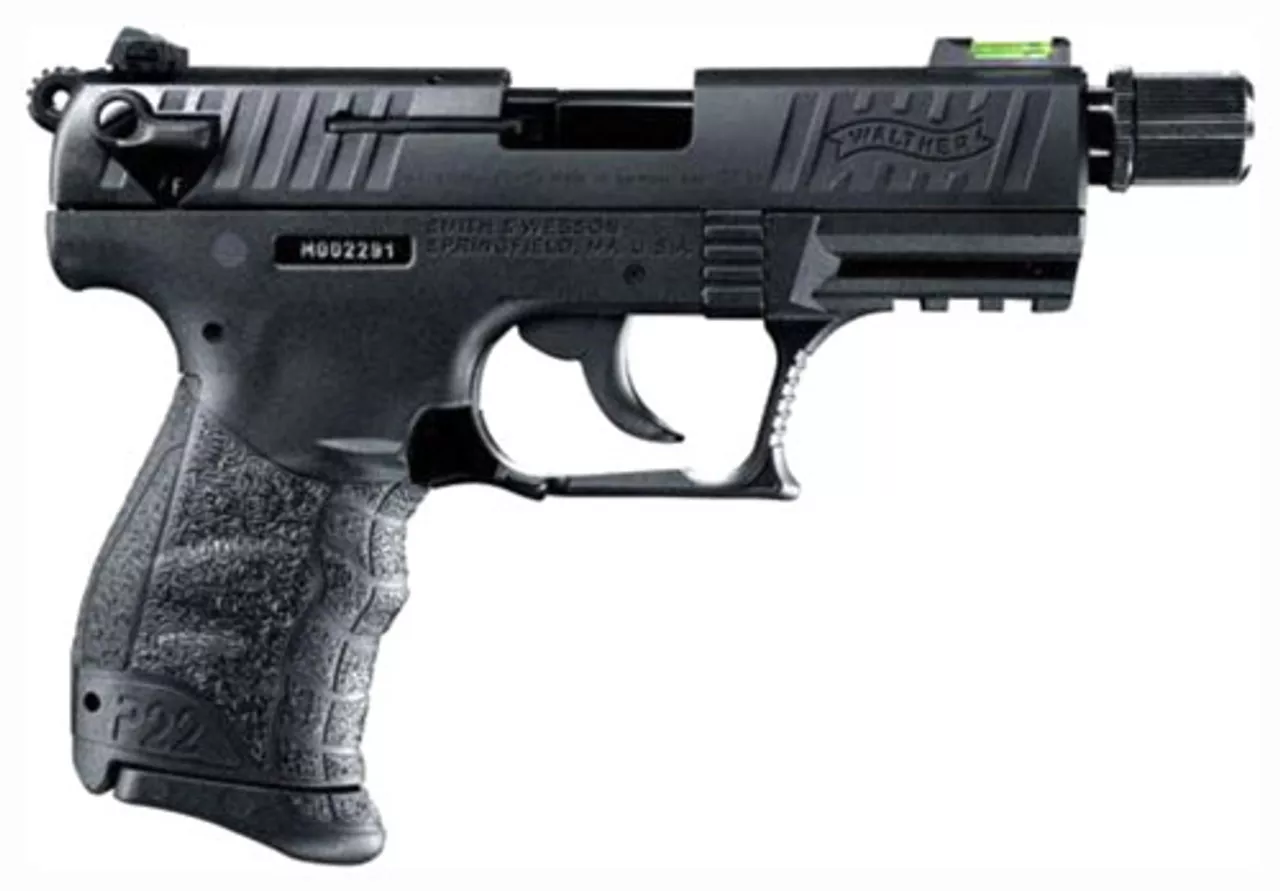 Walther P22, 3.4″ Threaded Barrel, 10 Rnd Mag