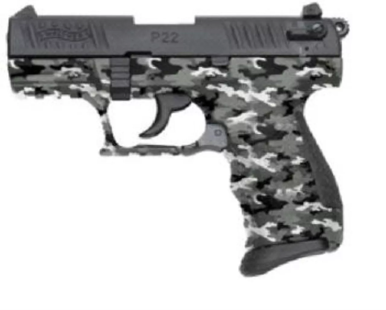 Walther P22 URBAN CAMO Finish 22LR, 10 Rnd Mag, TALO Edition
