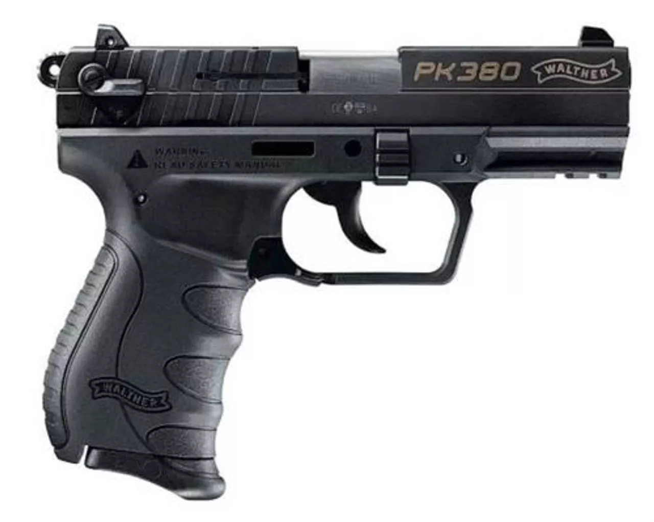 Walther PK380 .380 ACP, 3.6″ Barrel Black, 8 Round, 1 Mag