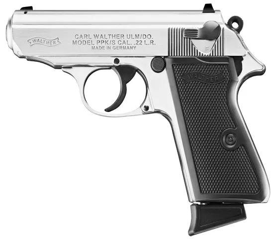 Walther PPK/S Nickel 22LR Pistol