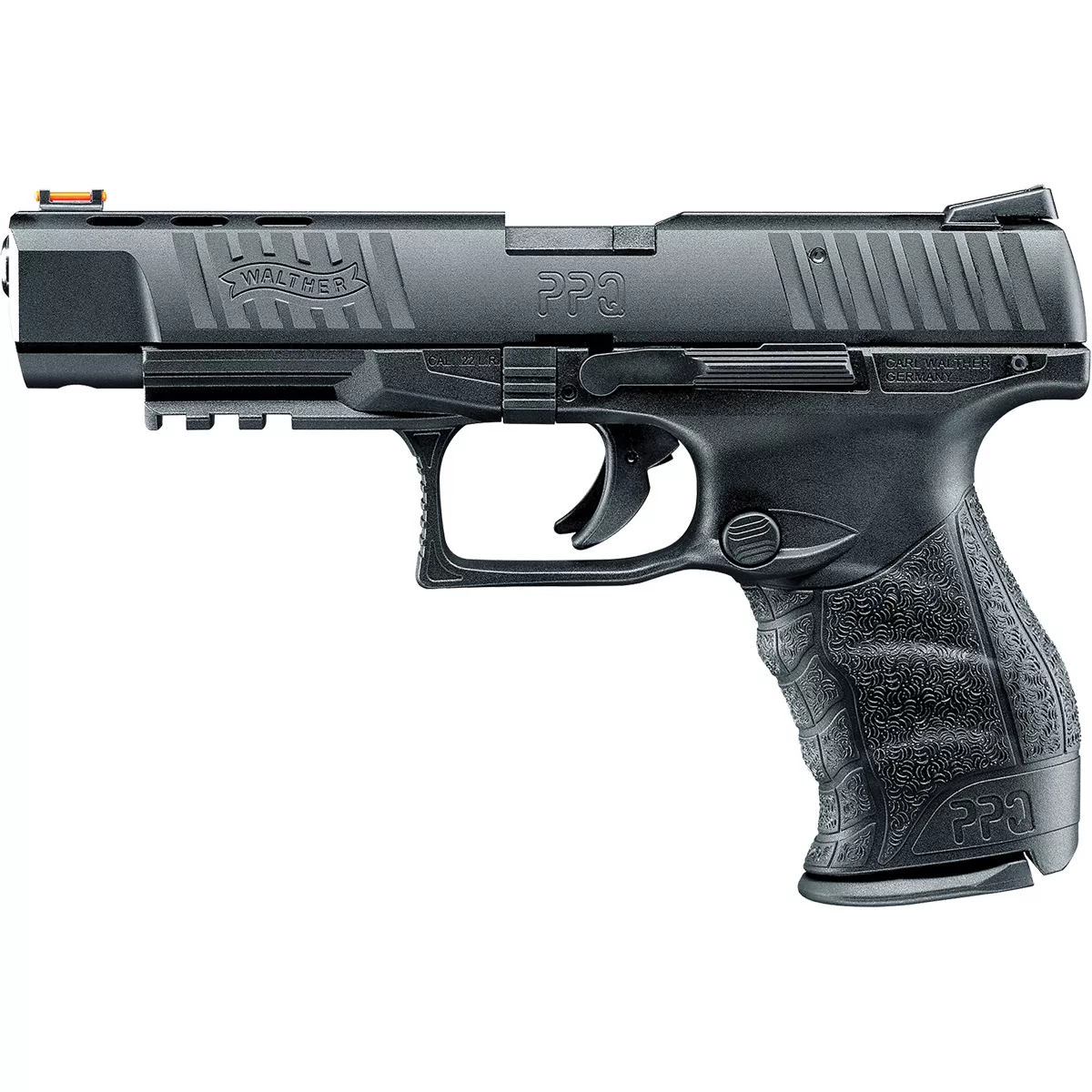 Walther PPQ M2 22LR Pistol W/ 5″ Barrel and HiViz Front Sight