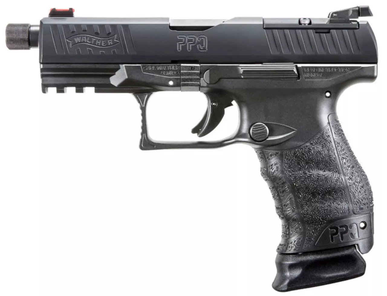 Walther PPQ M2 Q4 Tactical *Certified Used* 9mm, 5″ TB, Black, 15rd