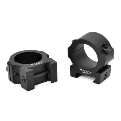 Warne Vapor 1″ Matt Weaver Horizontal Rings – High (26mm)