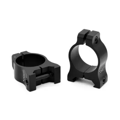 Warne Vapor 1″ Matt Weaver Rings – Low (18.4mm)