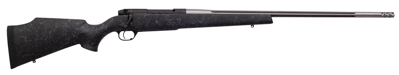 Weatherby Mark V Accumark 338 Lapua Mag, 26″ Barrel, Graphite Black Receiver Bead Blasted Blued Barrel, Monte Carlo Stock, 3rd