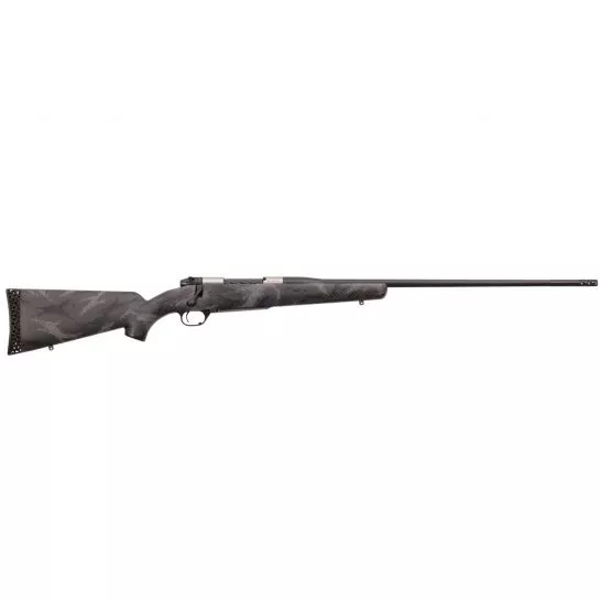 Weatherby Mark V Backcountry Ti .257 Weatherby Mag Bolt Action RH Rifle, Gray Sponge Pattern Accent – MBT01N257WR8B