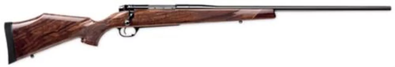 Weatherby Mark V Deluxe Bolt 300 Weatherby Magnum 26″ Walnut Blued