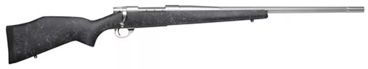Weatherby Vanguard Accuguard 6.5-300 Weatherby Magnum, 26″ Barrel,, , Stainless, Black/Grey, 3 rd