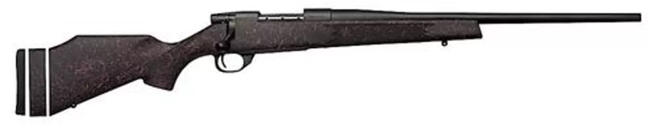 Weatherby Vanguard Girls Hunt 2, 7mm-08 Rem, 20″, Blued, Synthetic Stock, Pink Webbing