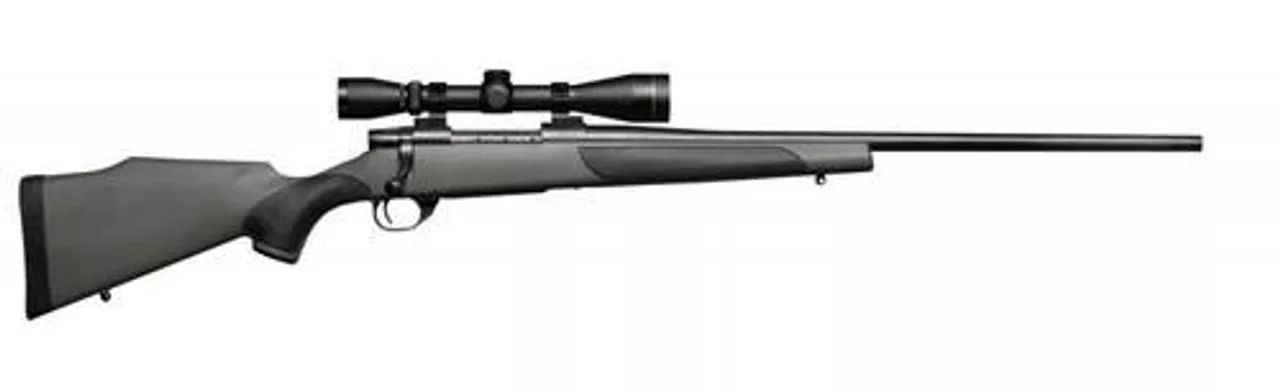 Weatherby Vanguard Leupold Pkg, 7mm Rem Mag, 24″, Blued, Griptonite Stock