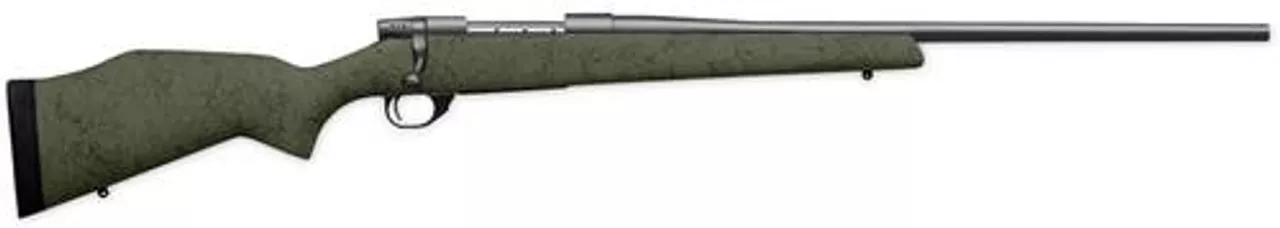 Weatherby Vanguard RC, 7mm Rem Mag, 24″, Blued, Green Composite Stock