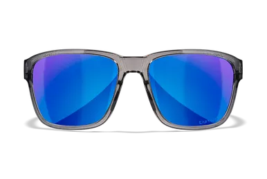 Wiley X Trek M/L Blue Mirror Lens Polycarbonate Sunglasses