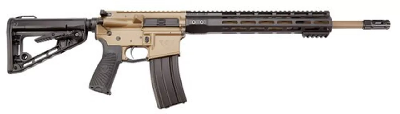 Wilson Combat Protector Carbine 300 Blackout, 16.25″, Black 6 Position Rogers Super-Stoc, Tan Aluminum Receiver, 30rd