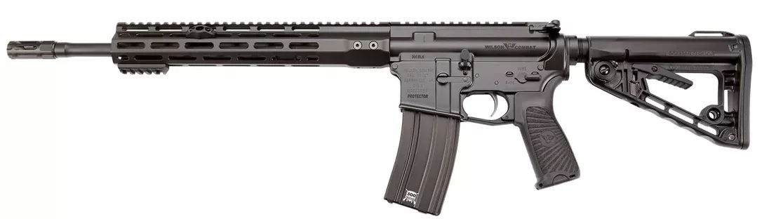 Wilson Combat Protector Carbine, 300 Blackout 16.25″ – Black Armor Tuff