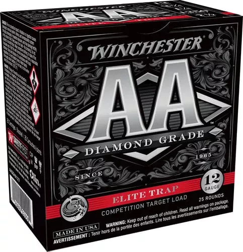 Winchester Ammo AADGHA127 AA Diamond Grade Elite Trap 12Gauge 2.75″ 1 1/8oz 7.5Shot 25 Per Box/10 Case