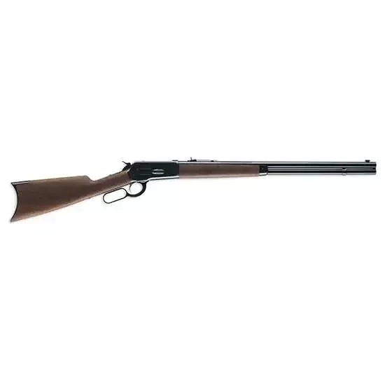 Winchester Guns 534175171 1886 Short Rifle 45-90 Win 8+1 24″ Satin Walnut Brushed Polish Blued Right Hand