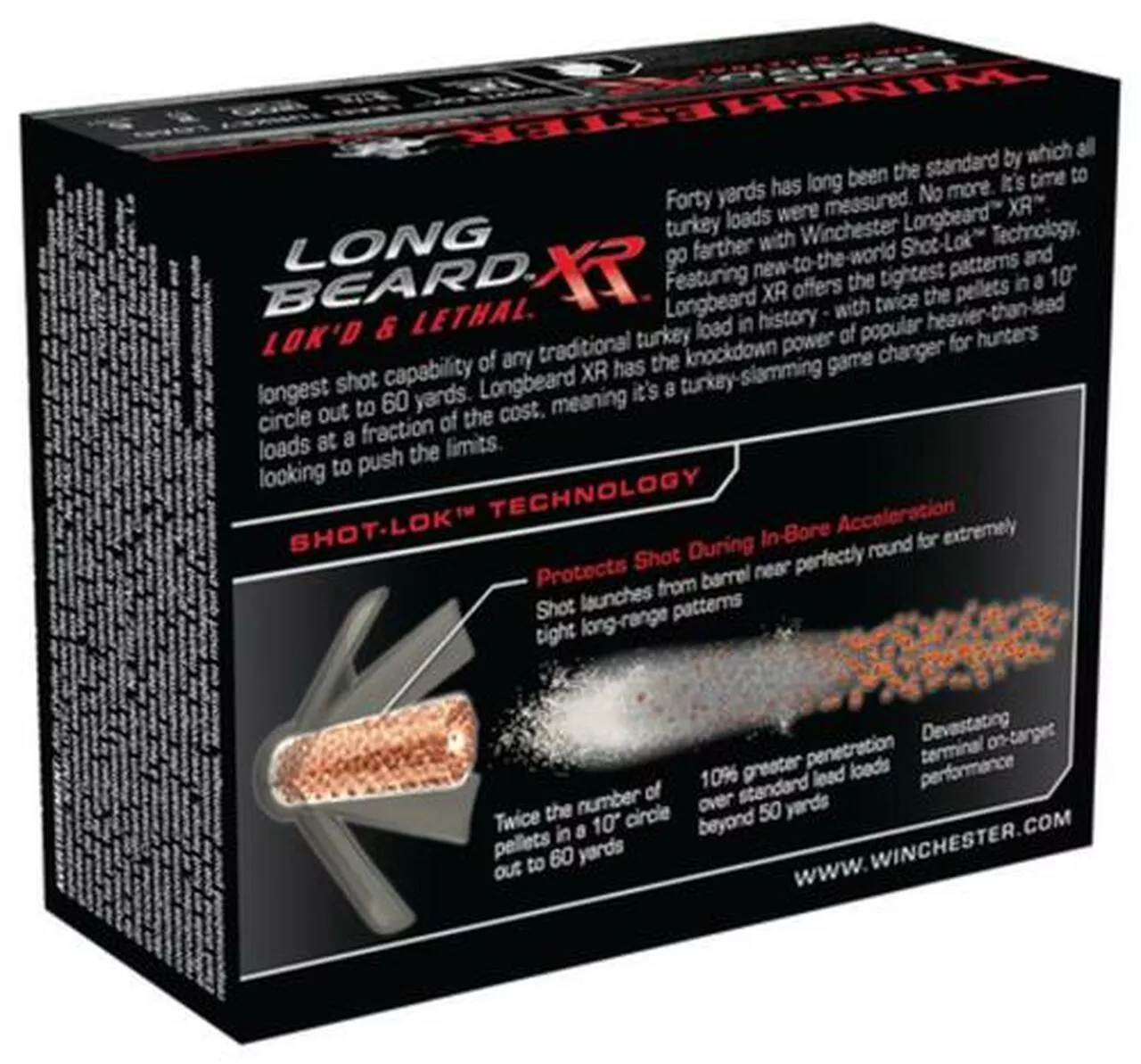 Winchester Long Beard XR 12 Ga, 3.5″, #4, 2 1/8oz, 10rd/Box