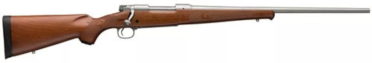Winchester Model 70 Featherweight .243 Win, 22″ Barrel, Grade I Walnut Stock, Stainless Steel, 5rd