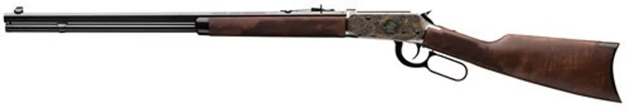 Winchester Model 94 125th Anniversary Custom .30-30 Win, 24″ Barrel, Black Walnut, Coin Finish/Gloss Blued, 8rd