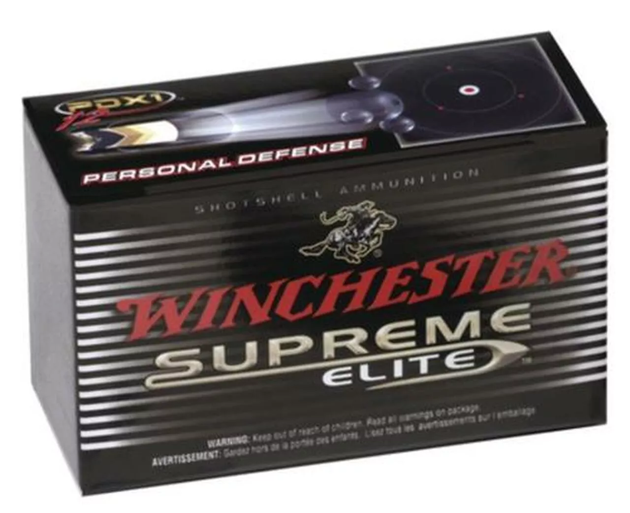 Winchester PDX1 Defender Buckshot/Slug Combo12 Ga 2.75 Inch Three 00 Buckshot Over 1 Ounce Rifled Slug 10 Per Box