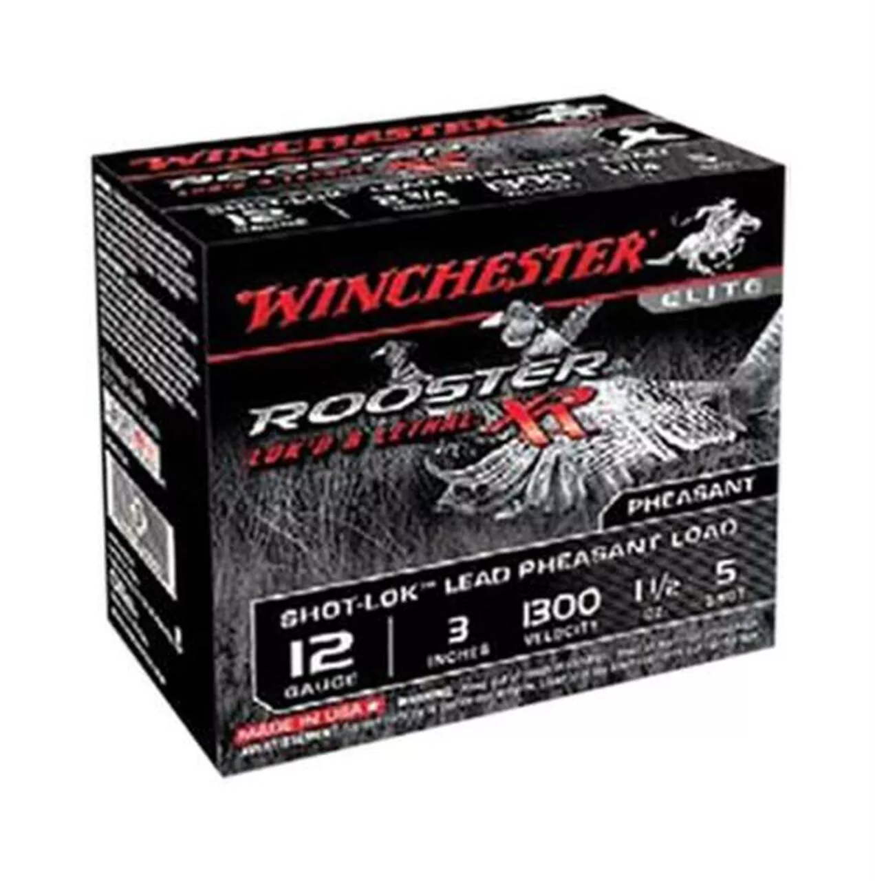 Winchester Rooster XR Shot-Lok 12 Ga, 3″, 5 Shot, 15rd/Box