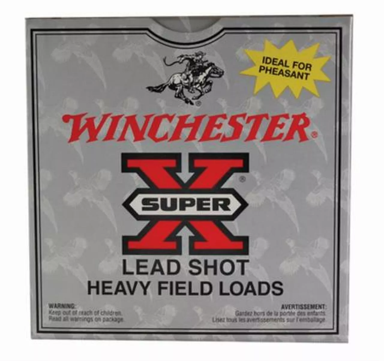 Winchester Super-X Pheasant 12 ga 2.75″ 1.3 oz 4 Shot 25rd/Box