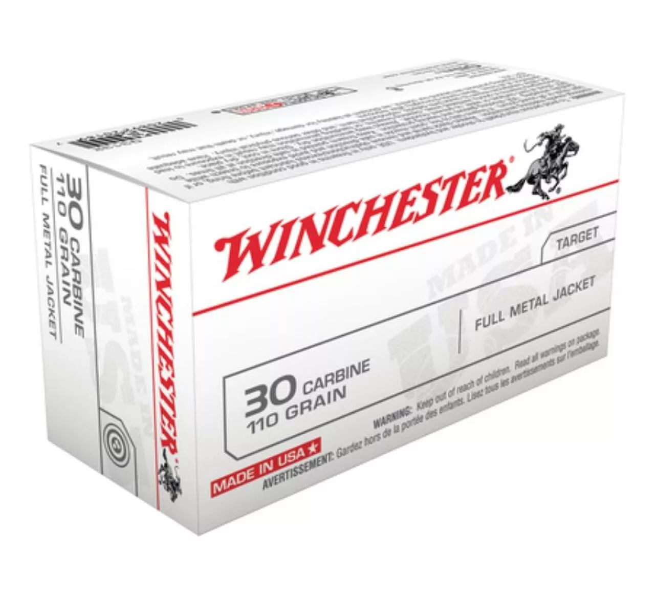 Winchester USA Brand .223 Remington/5.56mm 55 Grain Full Metal Jacket Imported from Korea