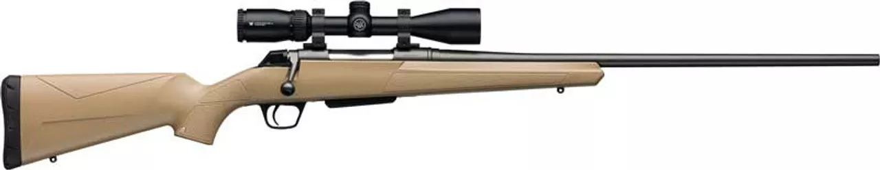 Winchester XPR Composite Rifle Package 243 Win 22″ Barrel, FDE Stock, W/3-9×40 Vortex Scope Mounted