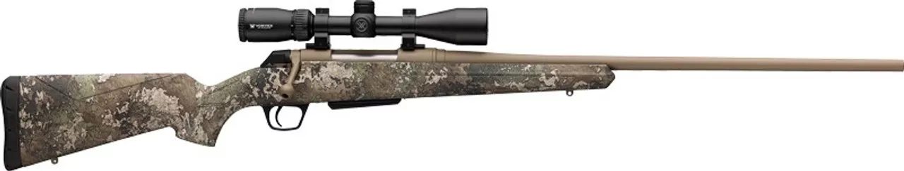 Winchester XPR Hunter 6.5 Creedmoor, 22″ Barrel, Vortex Crossfire II, Flat Dark Earth/Strata, 3rd