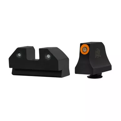 XS Sights R3D Night Sights Orange for Glock 42, 43, 43X, 48 Suppressor/RMR Height