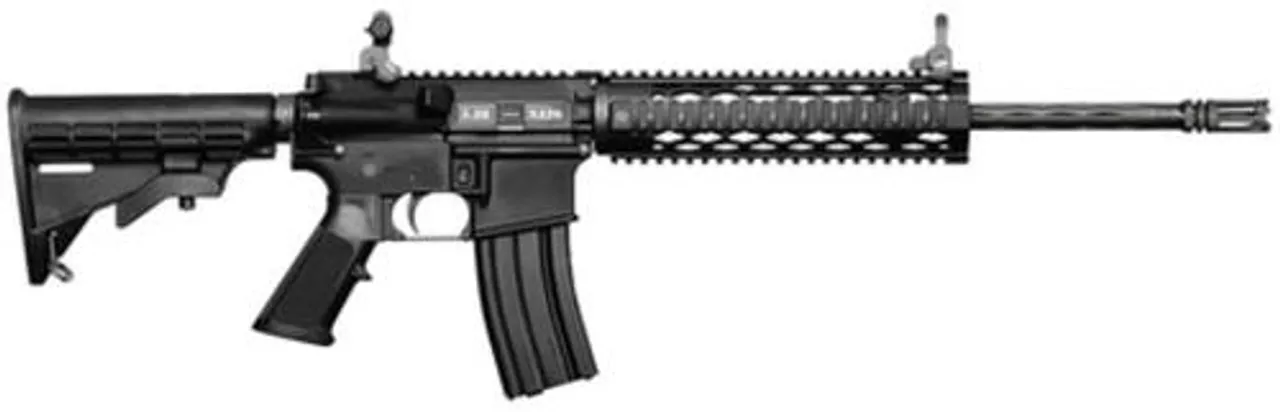 Yankee Hill Machine Specter Black Diamond Carbine 5.56mm, 16″ Chrome-Lined Barrel, Flash Hider, 1:7 Twist, Flip Sights, Adjustable Commercial Carbine Stock, 30rd