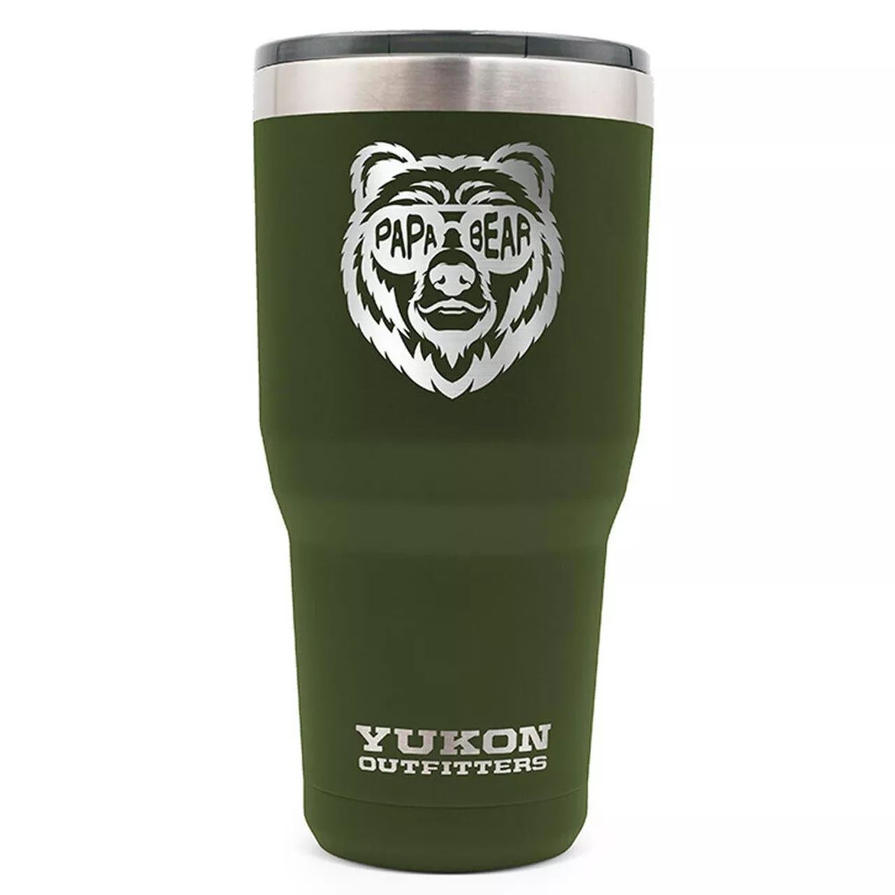 YUKON 30 Oz Papa Bear Olive Drab Green