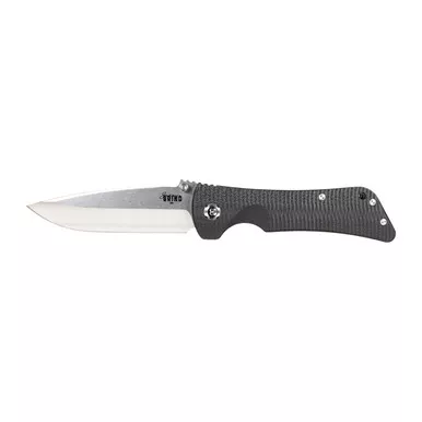 Zac Brown's Southern Grind Bad Monkey Pocket Knife 4" Drop Point Blade Black G10 Handle